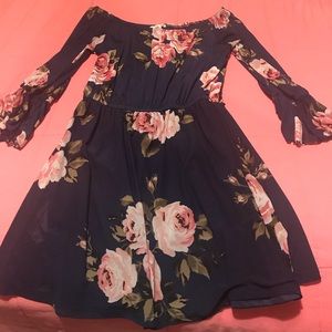 Charlotte Russe Off the shoulder dress